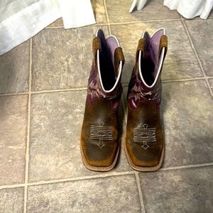 Girls Ariat Tombstone Western Cowboy Boots